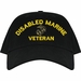 Disabled Marine Veteran Custom Embroidered Cap