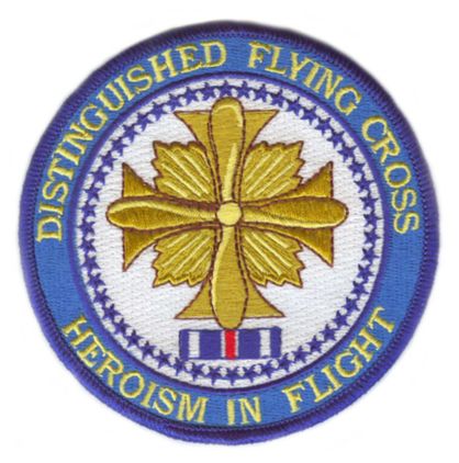 Distinguished Flying Cross Medal 4" Patch