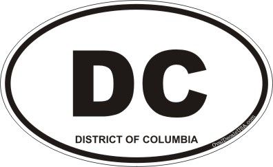 District of Columbia/ Washington D.C. Decal Sticker
