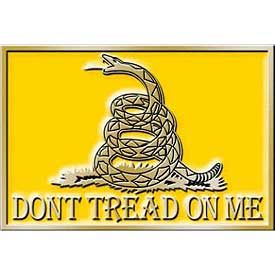 Dont Tread On Me Belt Buckle (3-1/8")