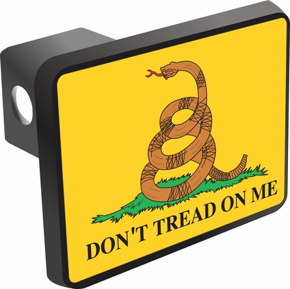 Don't Tread On Me Gadsden Flag Hitch Cover