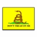 Don't Tread on Me Gadsden Flag Sticker Decal