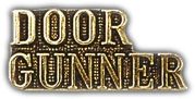 Door Gunner Bar Lapel Pin