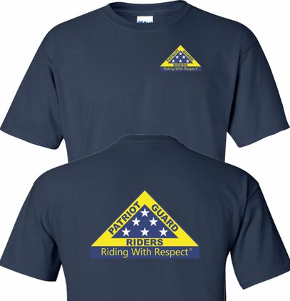 PGR "Riding with Respect" Front and Back Printed T-Shirt