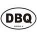 Dubuque Iowa Oval Decal