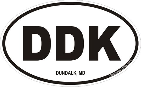 Dundalk, Maryland Decal Sticker