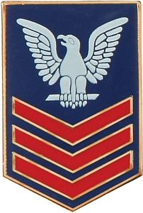 E-6/PO1 Lapel Pin