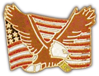 Eagle and Flag