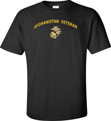 Eagle, Globe & Anchor Afghanistan Veteran Shirt