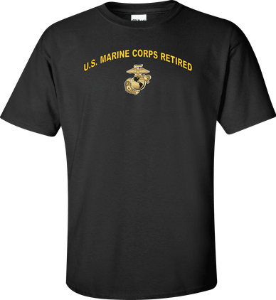 Eagle, Globe & Anchor U.S. Marine Corps Retired Shirt