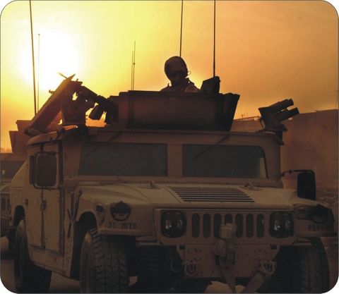 East Baghdad Sunrise Mouse Pad