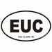 Eau Claire Wisconsin Oval Decal
