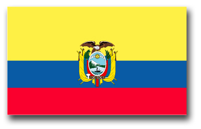 Ecuador Flag Vinyl Transfer Decal