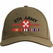 Eighth Army Afghanistan Veteran Embroidered Cap with Ribbons