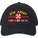 Eighth Army Afghanistan Veteran with Ribbons Unstructured Dad Cap