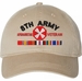 Eighth Army Afghanistan Veteran with Ribbons Unstructured Dad Cap