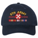 Eighth Army Afghanistan Veteran with Ribbons Unstructured Dad Cap