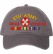 Eighth Army Iraq Veteran with Ribbons Unstructured Dad Cap