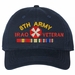Eighth Army Iraq Veteran with Ribbons Unstructured Dad Cap