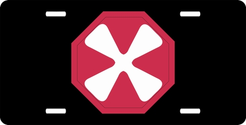 Eighth U.S. Army Patch  License Plate