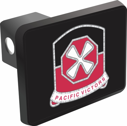 Eighth U.S. Army Unit Crest Hitch Cover