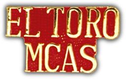 El Toro MCAS Lapel Pin