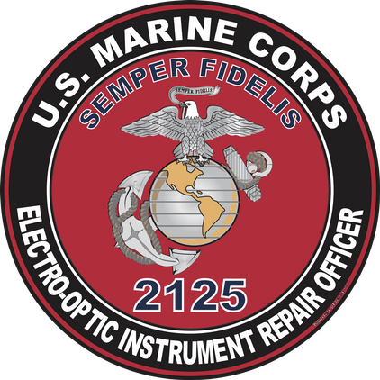 U.S.M.C. MOS 2125 Electro-Optic Instrument Repair Officer Decal