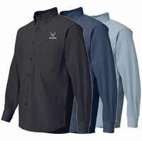 Embroidered Denim Shirts Thumbnail Illustration