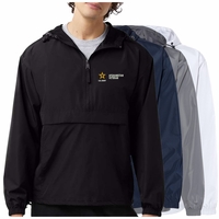 Embroidered Hooded Windbreakers Thumbnail Illustration