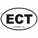 Encinitas California Oval Decal