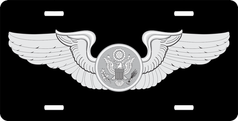 Enlisted Aircrew Member License Plate