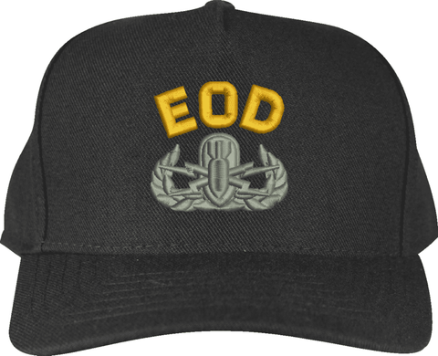 EOD with Logo Custom Embroidered Cap