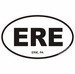 Erie Pennsylvania Oval Decal