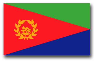 Eritrea Flag Vinyl Transfer Decal