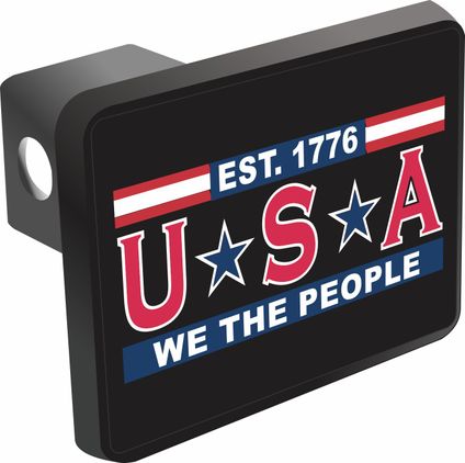 Est 1776 "We The People" Hitch Cover