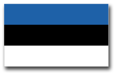 Estonia Flag Vinyl Transfer Decal