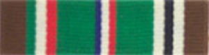 Europe African Middle Eastern Medal Ribbon