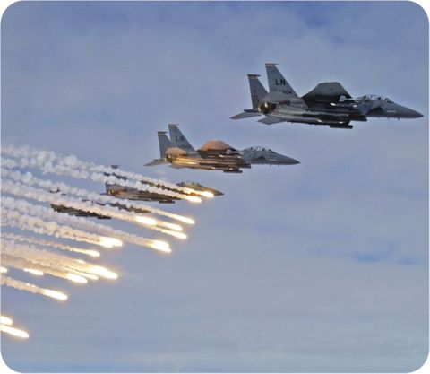 Excalibur Bombing Competition Mouse Pad