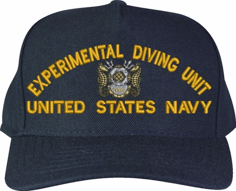 Experimental Diving Unit Custom Embroidered Cap