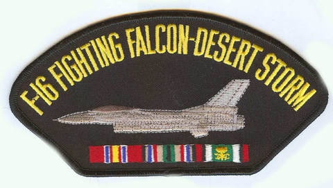 F-16 Fighting Falcon Desert Storm Cap