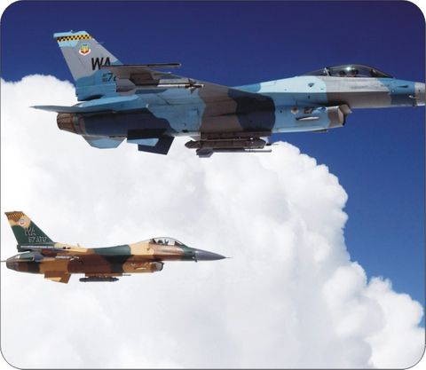 F-16 In MIG Colors Mouse Pad