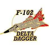F102 Delta Dagger Lapel Pin