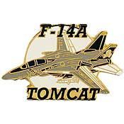 F14A Tom Cat (left-facing) Lapel Pin