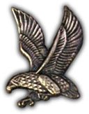 Falcon Left Lapel Pin