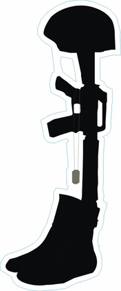 Fallen Soldier Memorial Decal Sticker