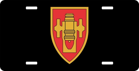 Field Artillery School License Plate