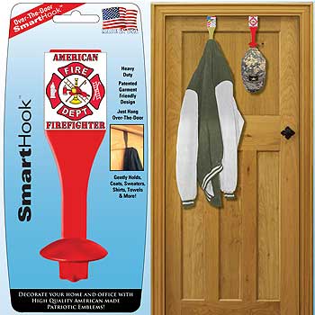 Fire Department Over The Door Coat Hanger