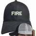 Fire Text Only Mesh-Back Ponytail Cap
