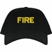 Fire Text Only USA Cap