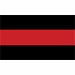 Firefighter Thin Red Line Decal